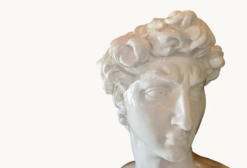 A classical Italian marble bust